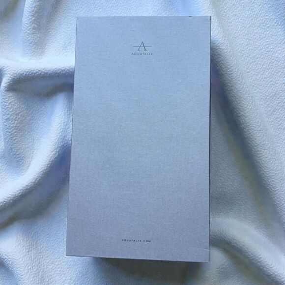 New in Box Aquatalia DEANA Dress Suede Knee High Boots In Ginger Size 8M - Picture 7 of 8